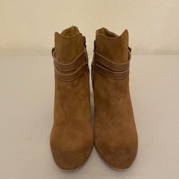 BP Bootie Boots Nordstrom Suede Distressed Leather - Picture 6 of 9